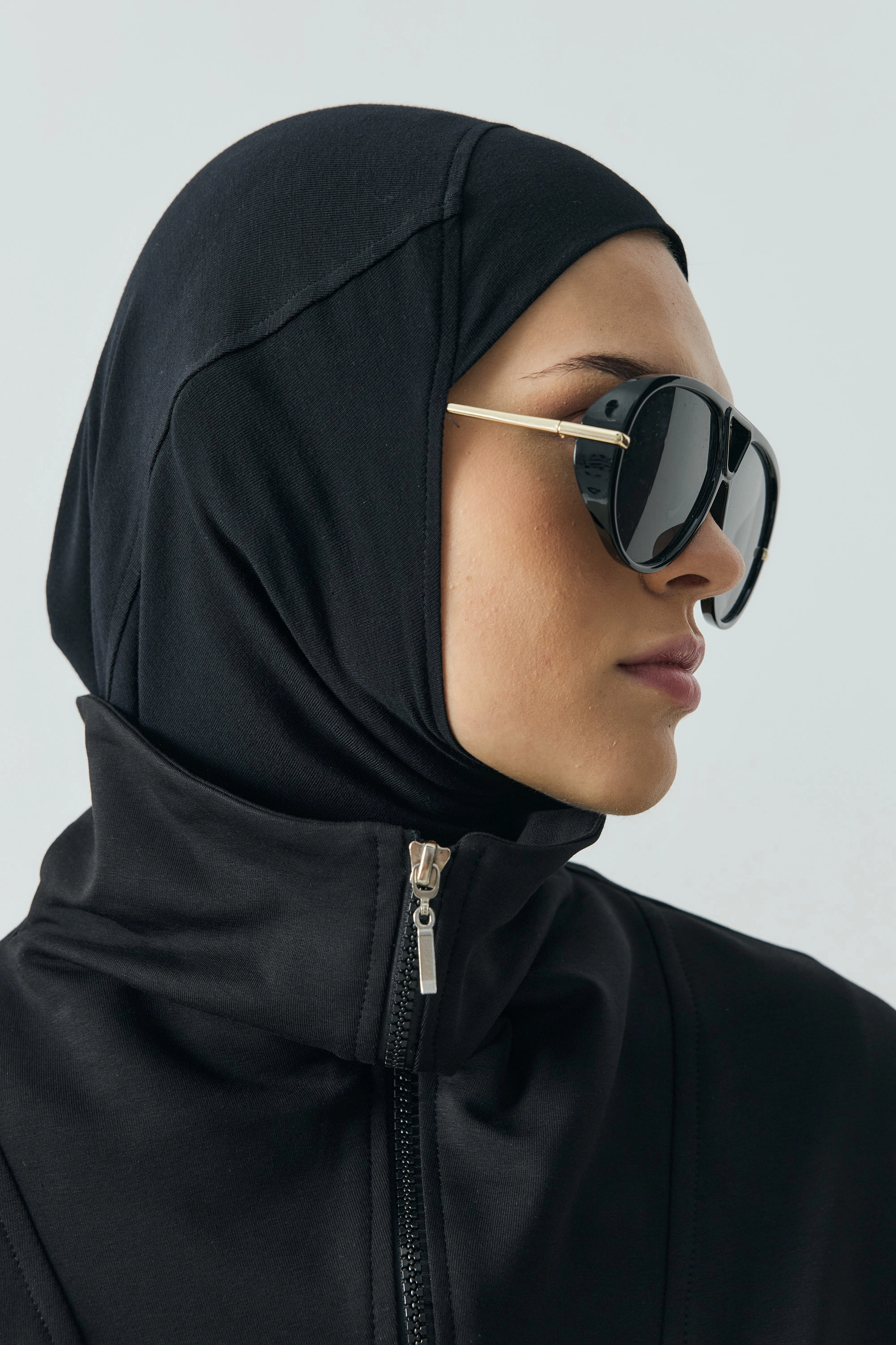 Qanu Leila Viskon Bone Siyah