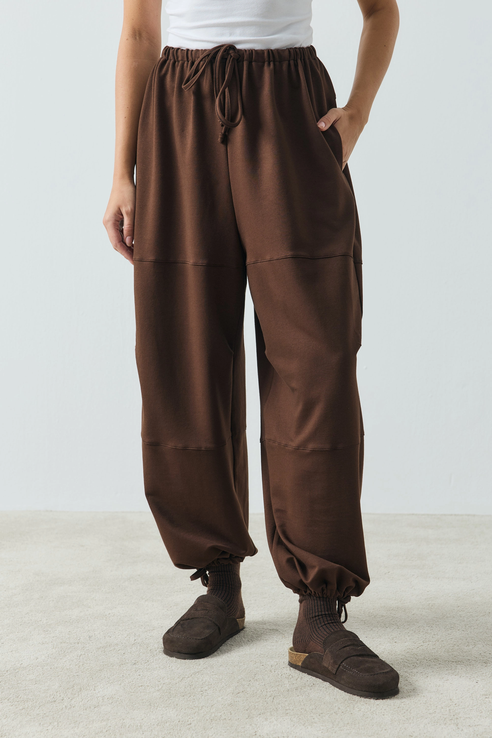 Qanu Nivo Jogger Pantolon Kahverengi