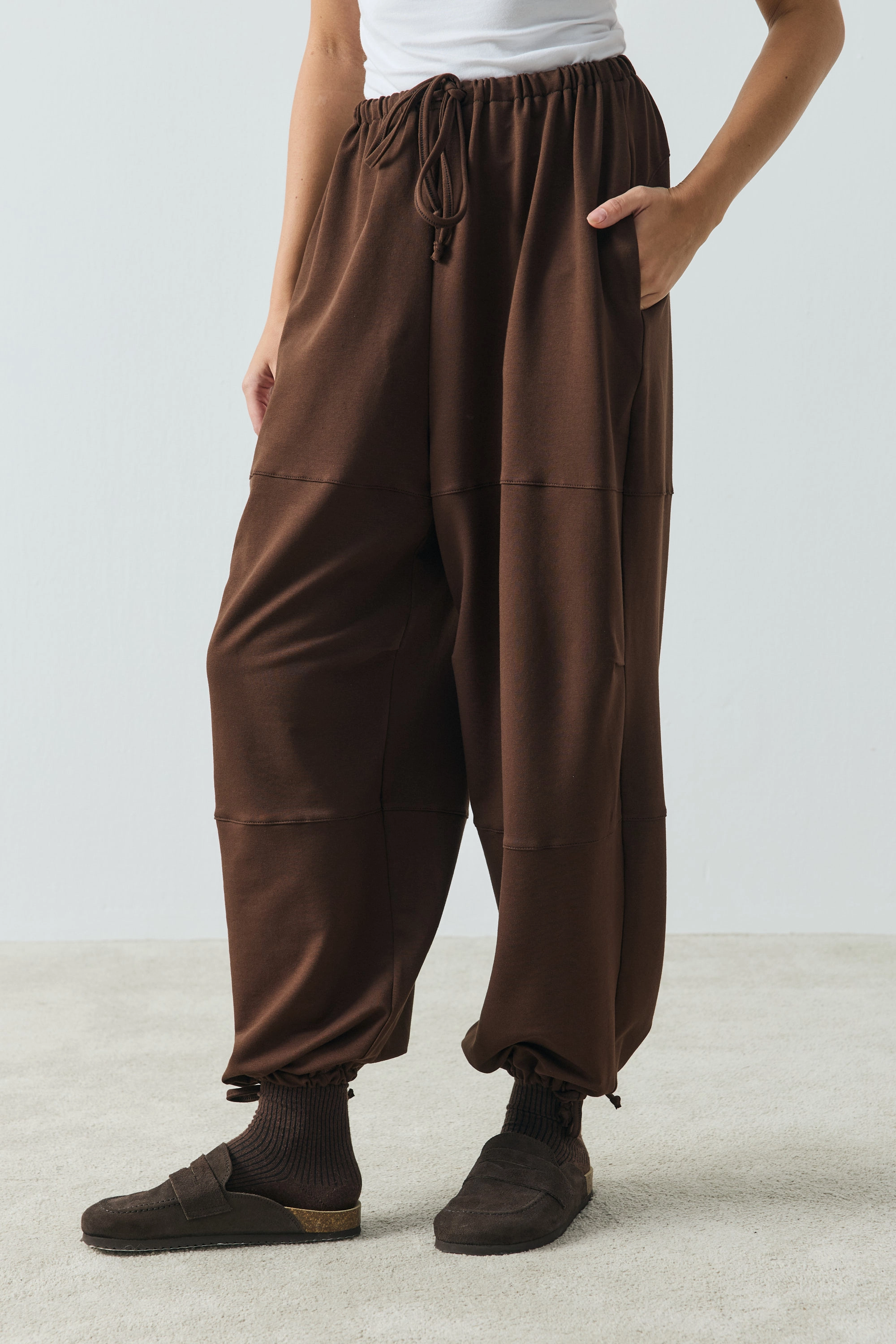 Qanu Nivo Jogger Pantolon Kahverengi