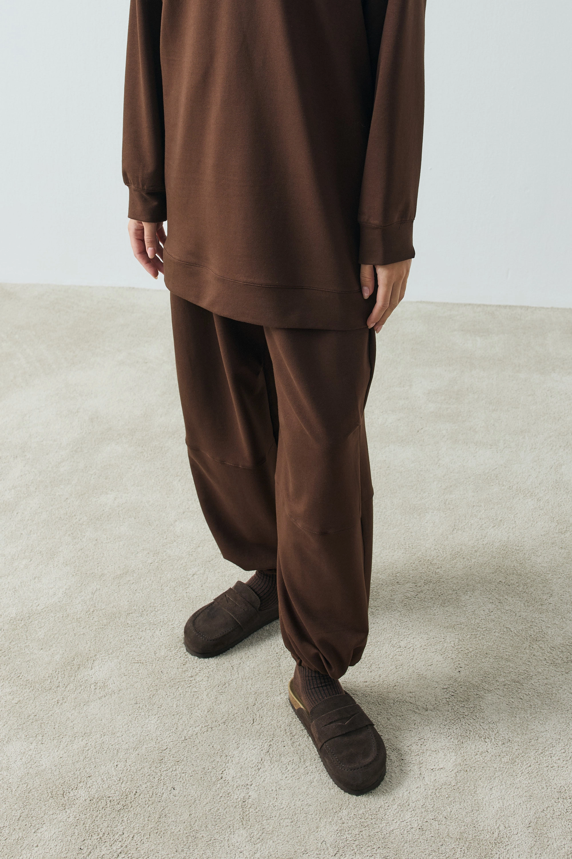 Qanu Nivo Jogger Pantolon Kahverengi