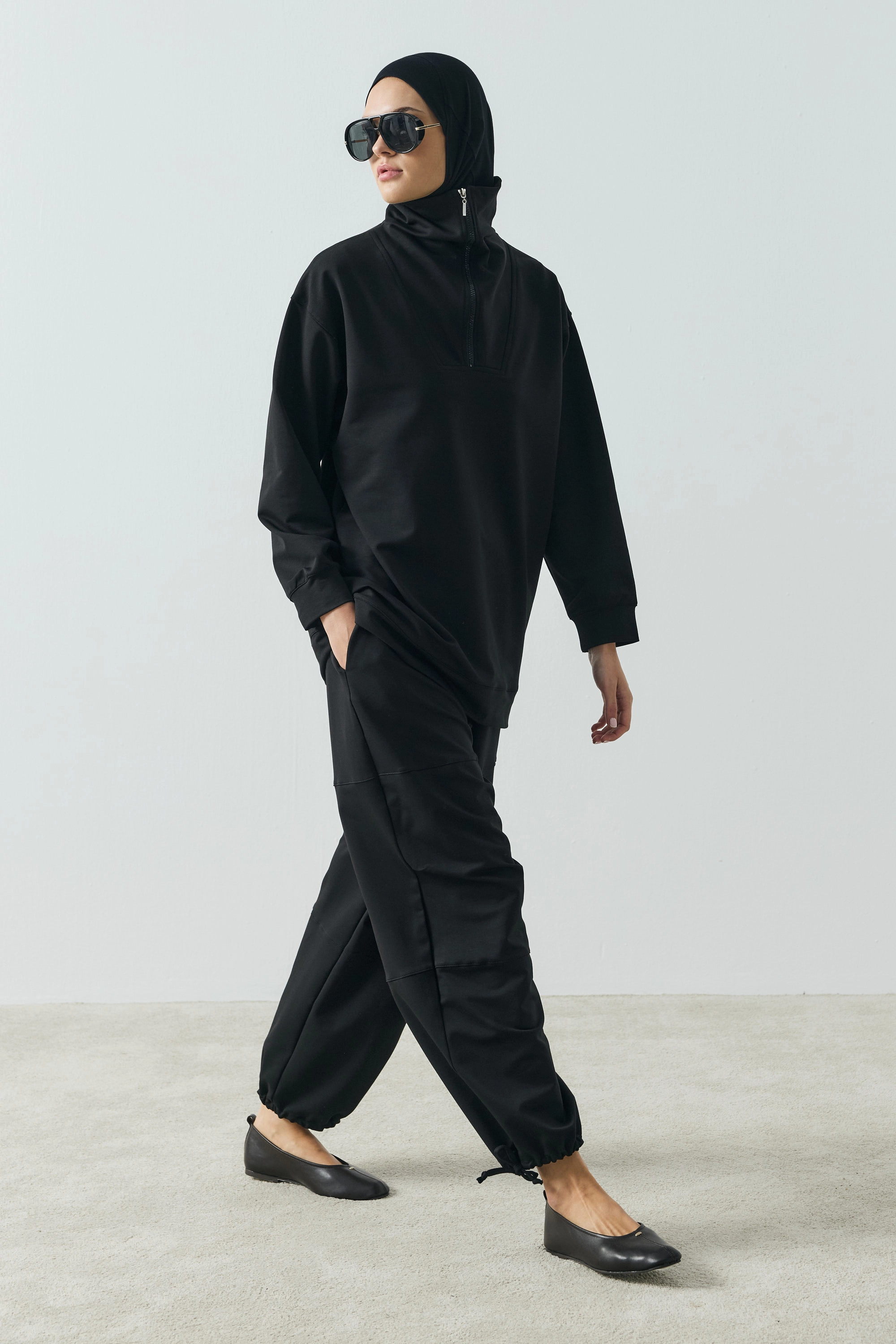 Qanu Nivo Jogger Pantolon Siyah