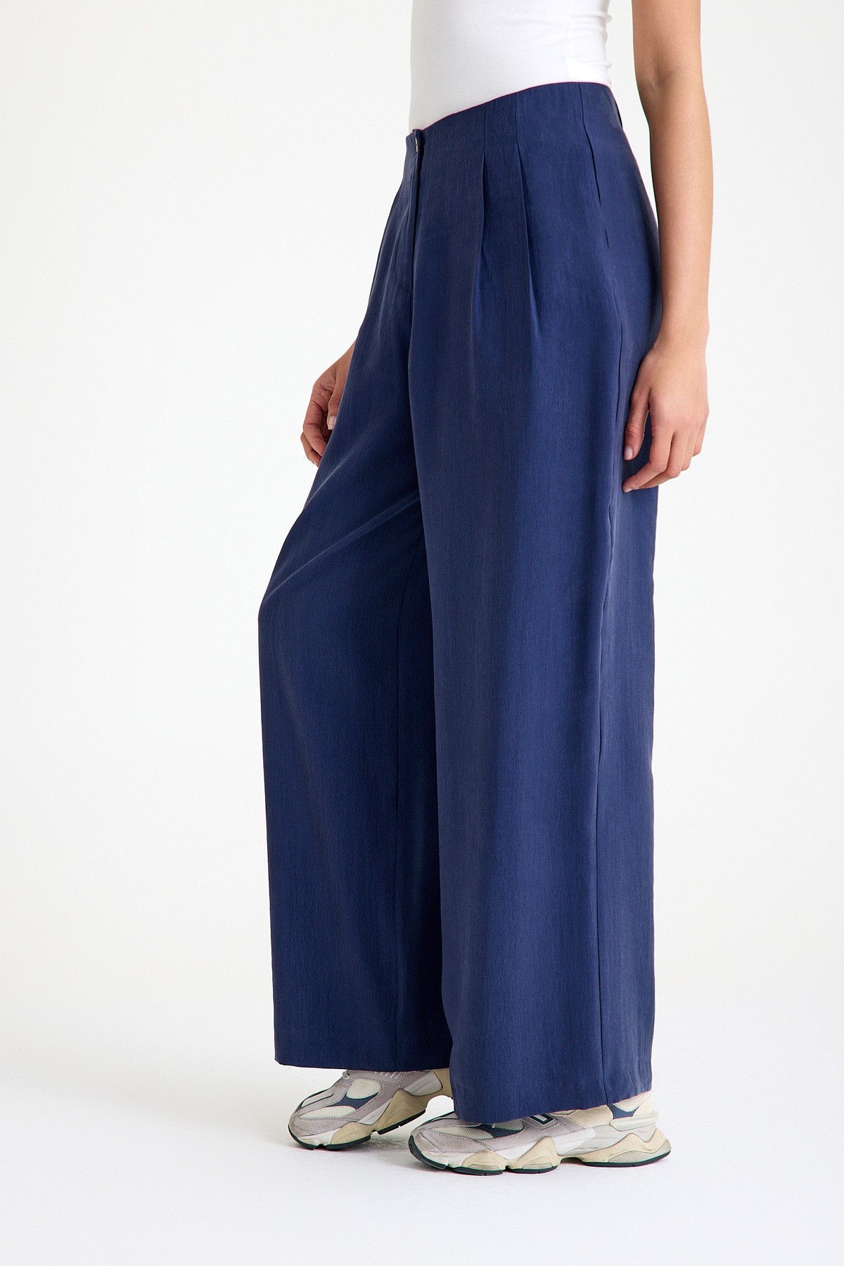 Qanu Violet Pantolon Lacivert