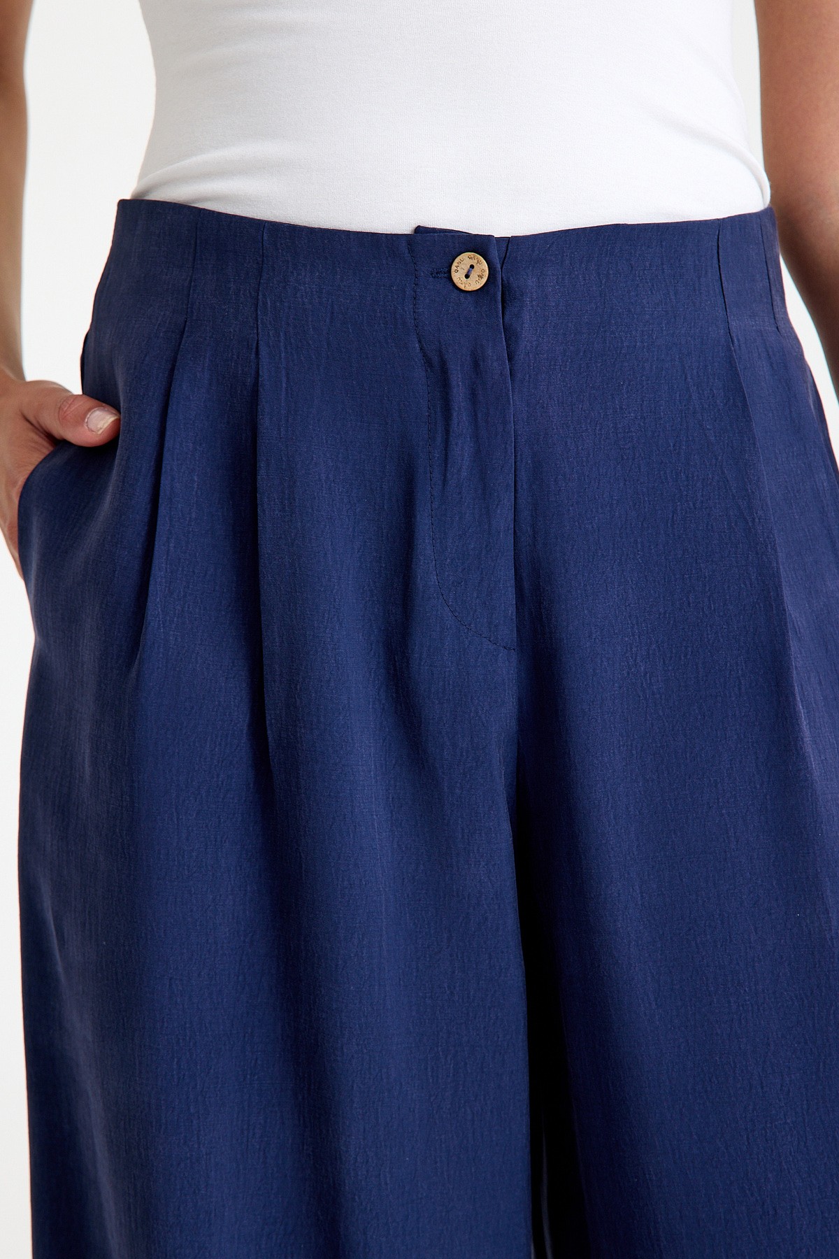 Qanu Violet Pantolon Lacivert