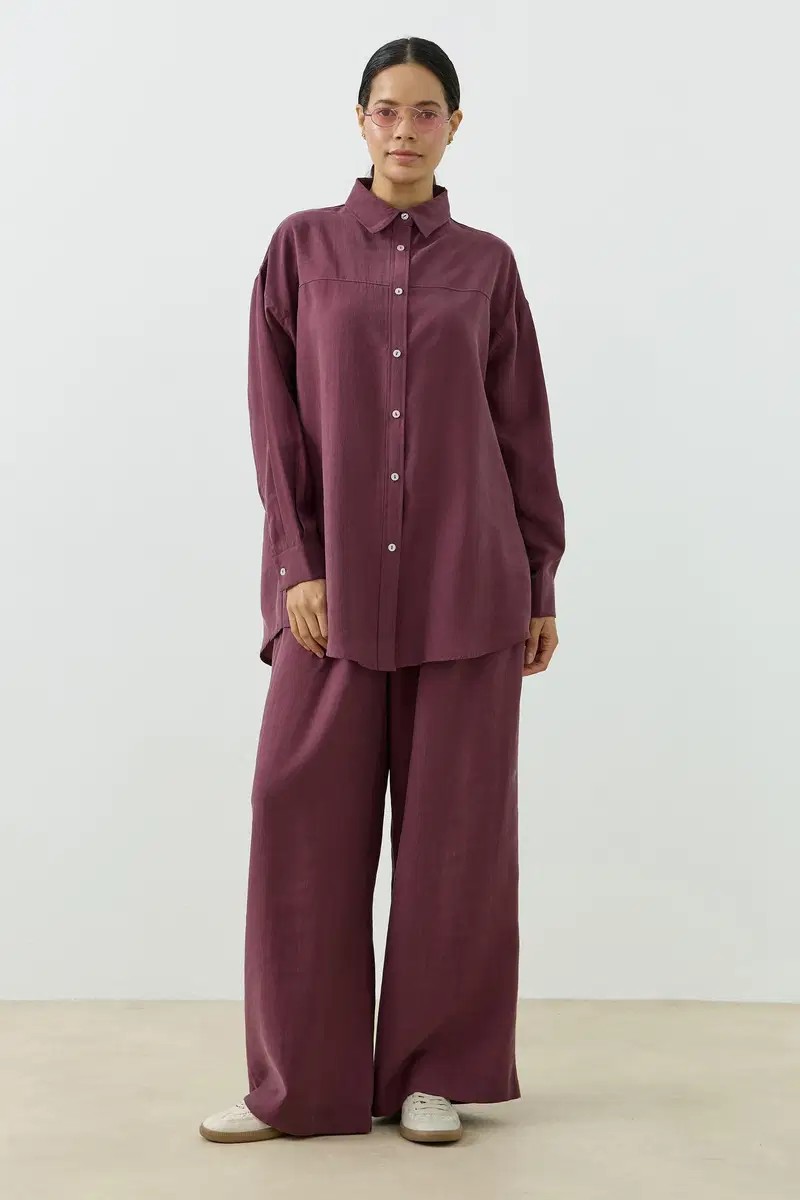 Qanu Violet Takım Mürdüm 