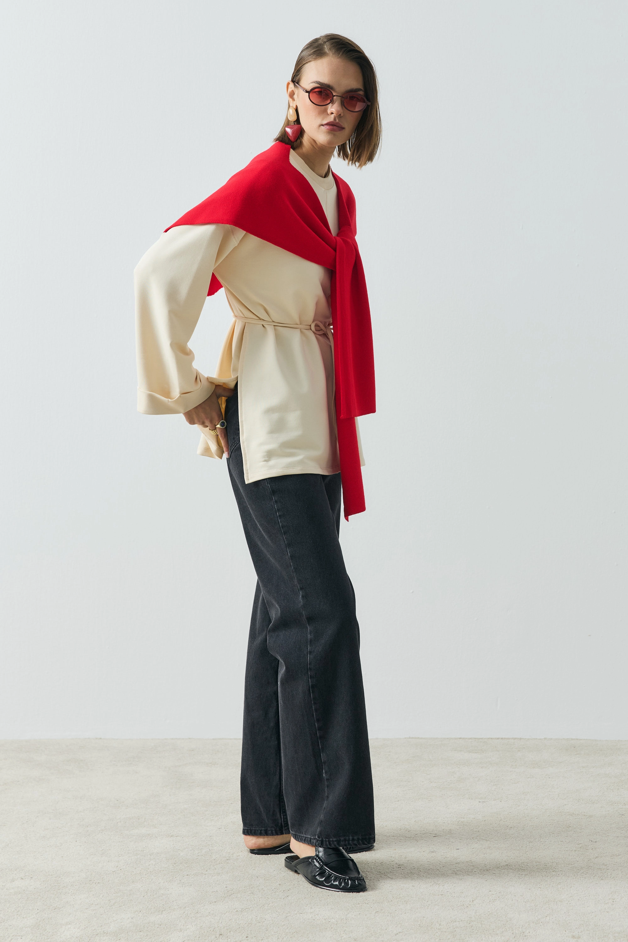 Qanu Viona Sweatshirt Bej