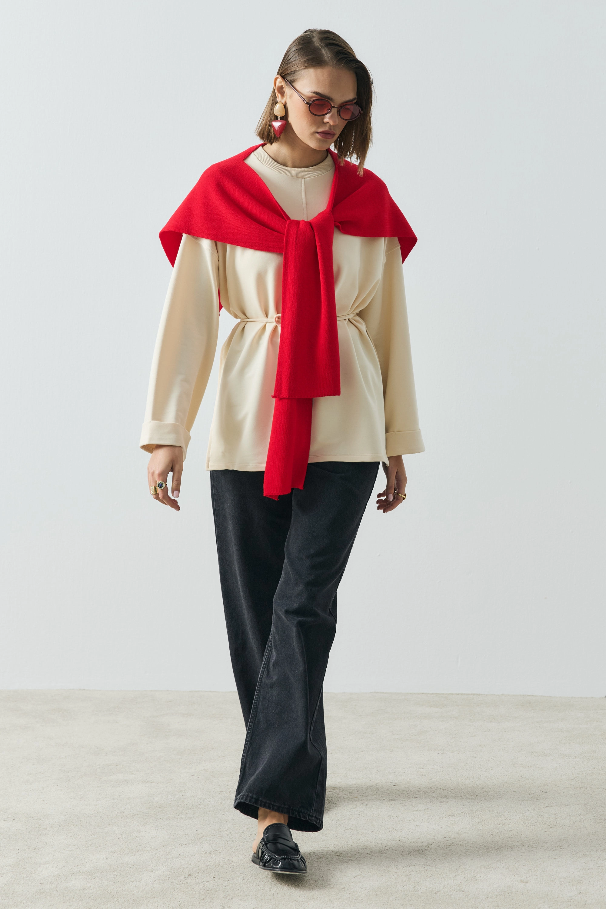 Qanu Viona Sweatshirt Bej