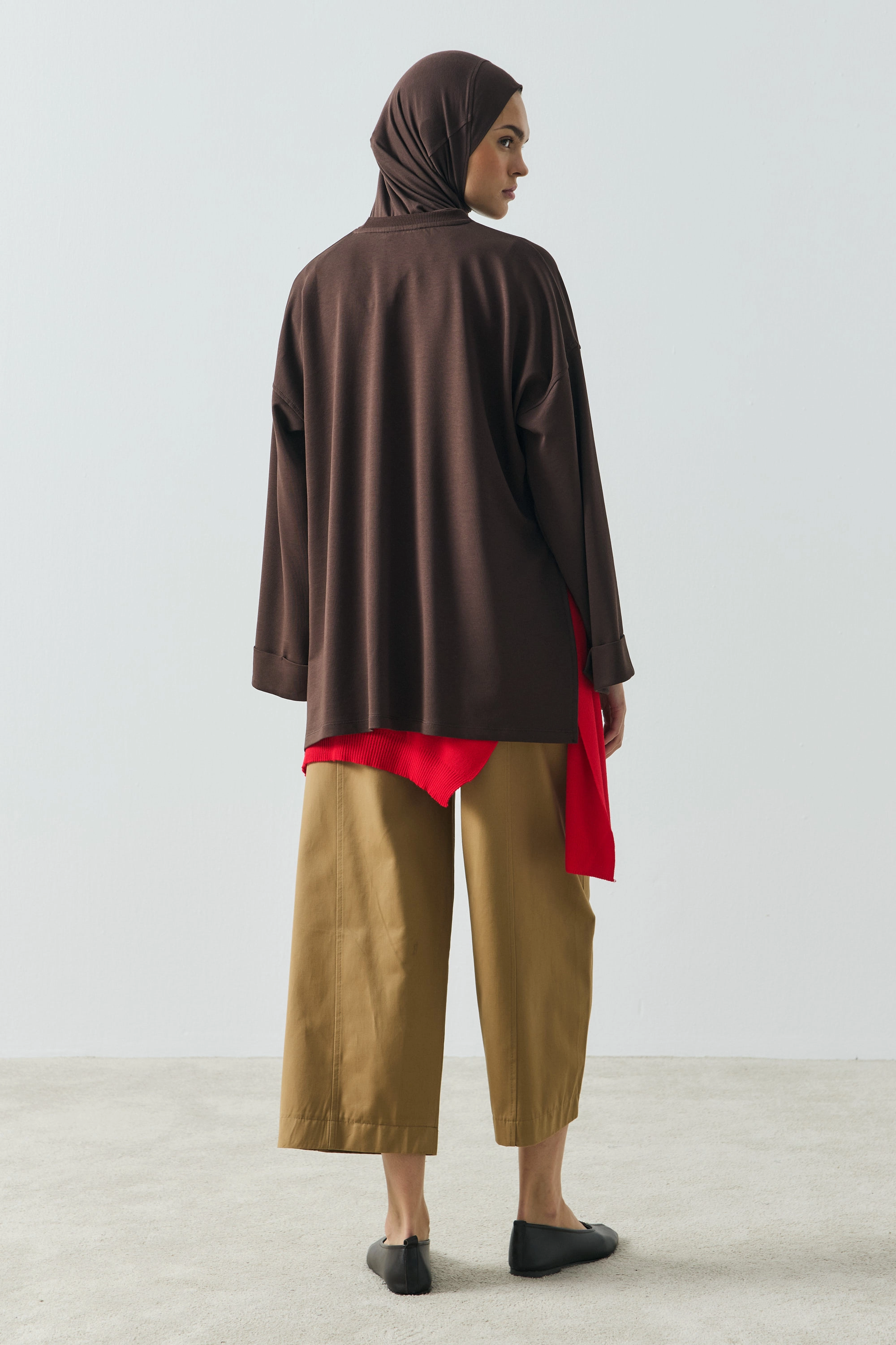 Qanu Viona Sweatshirt Kahverengi