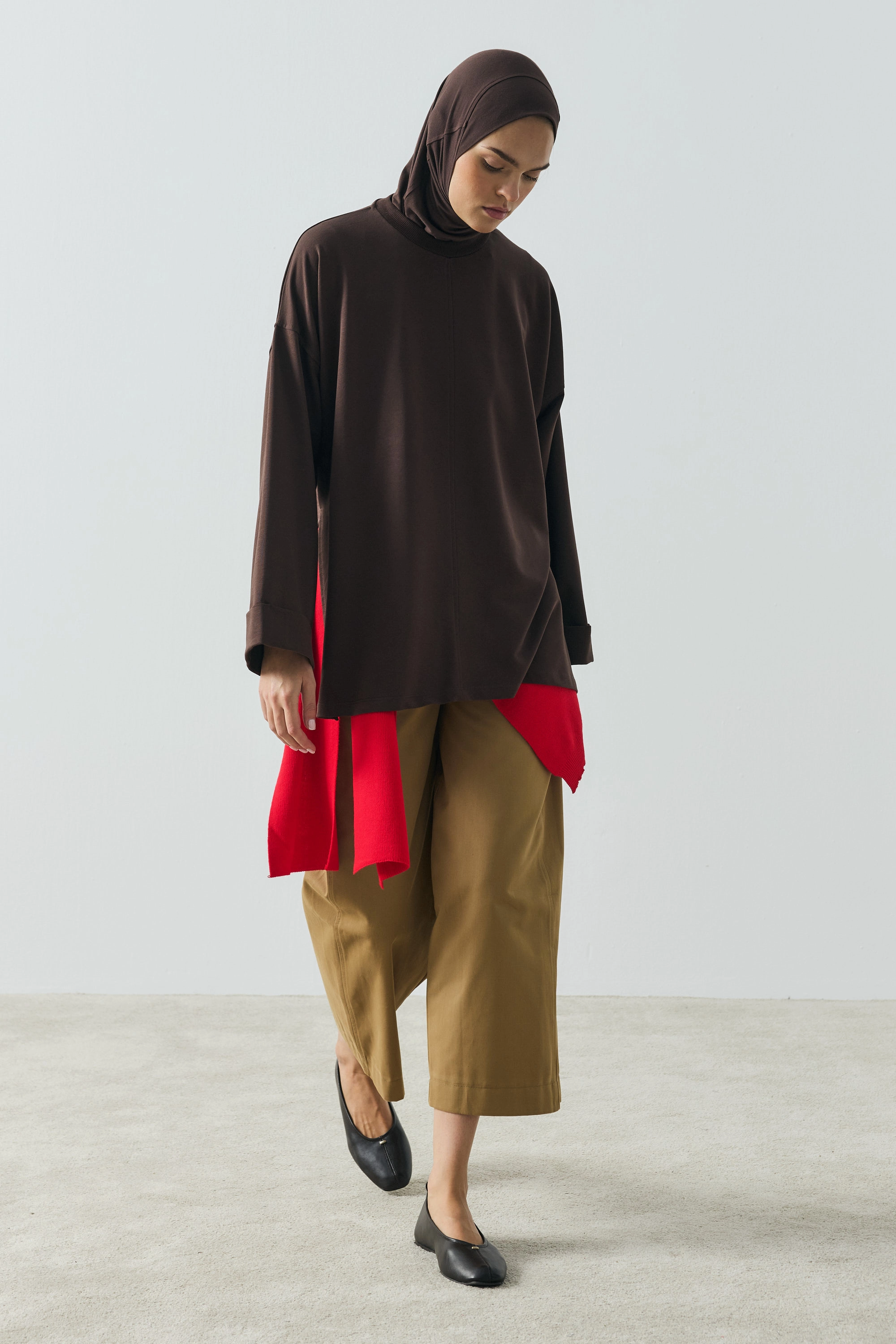 Qanu Viona Sweatshirt Kahverengi