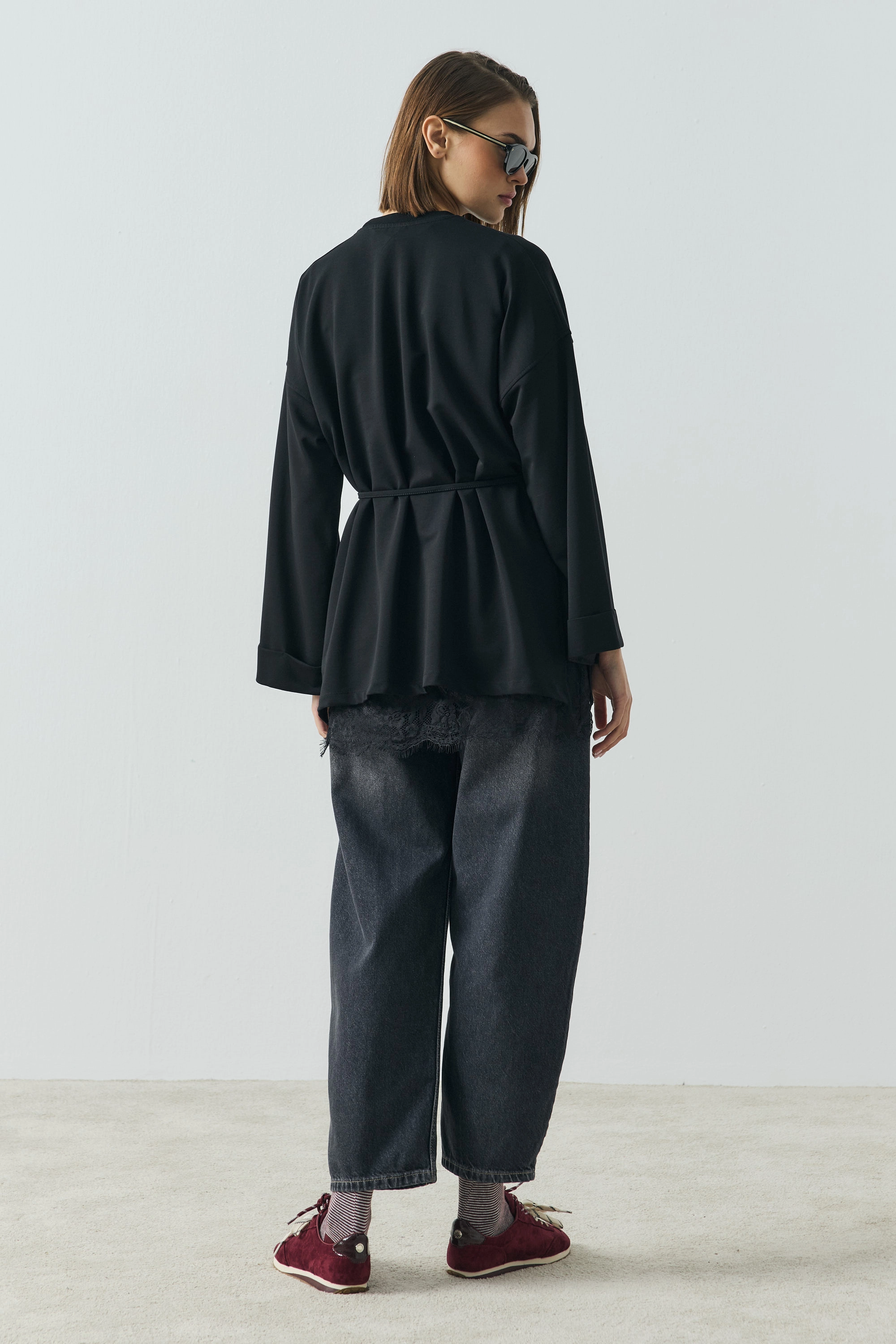 Qanu Viona Sweatshirt Siyah