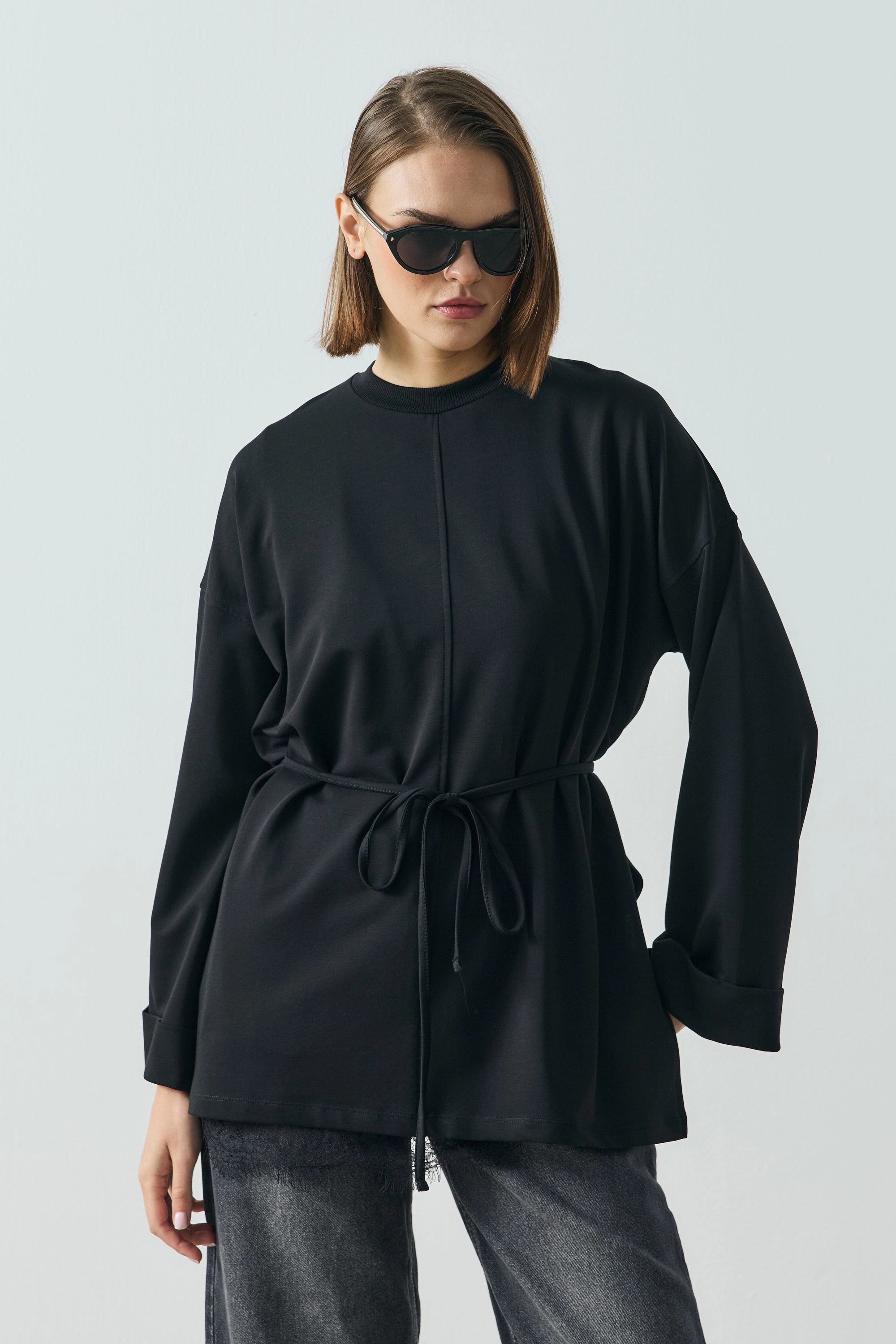 Qanu Viona Sweatshirt Siyah