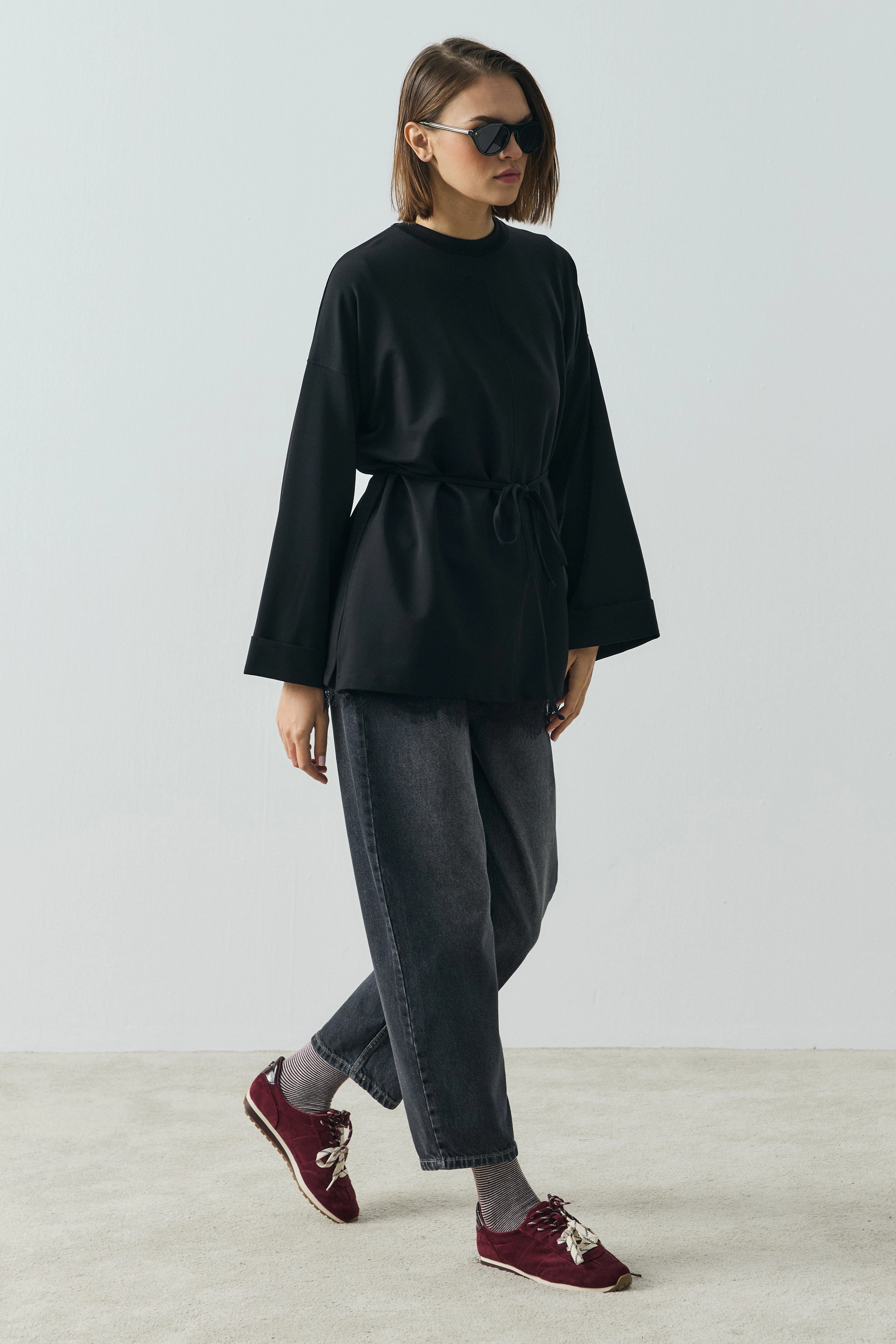 Qanu Viona Sweatshirt Siyah